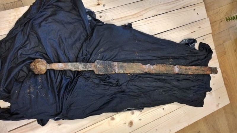 Рыцарский меч из Вислы: находка века