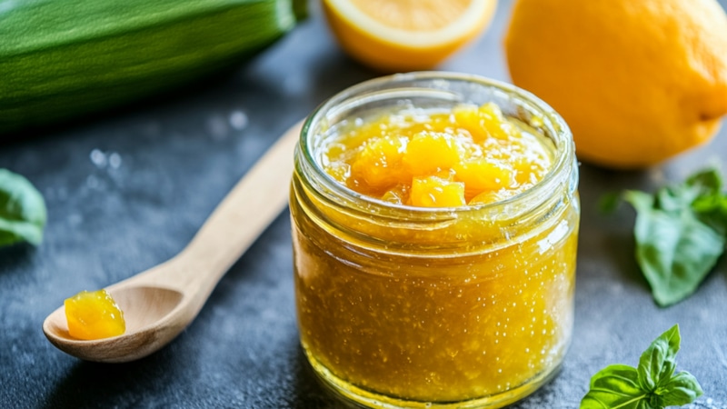 Варенье из кабачков: цитрусовая свежесть