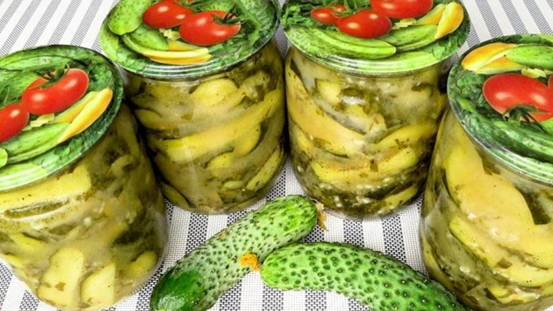 Огурцы в горчичной заливке: пикантная закуска