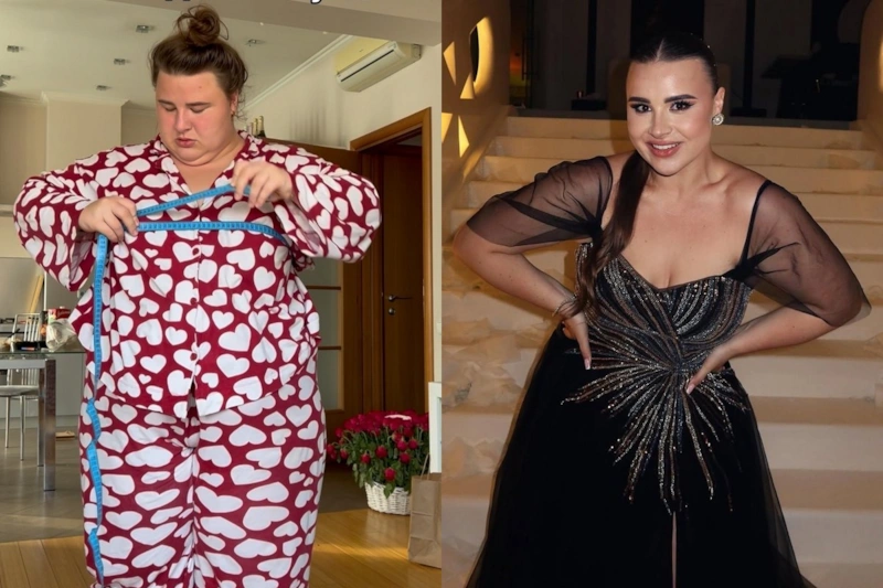 Верона до и после похудения