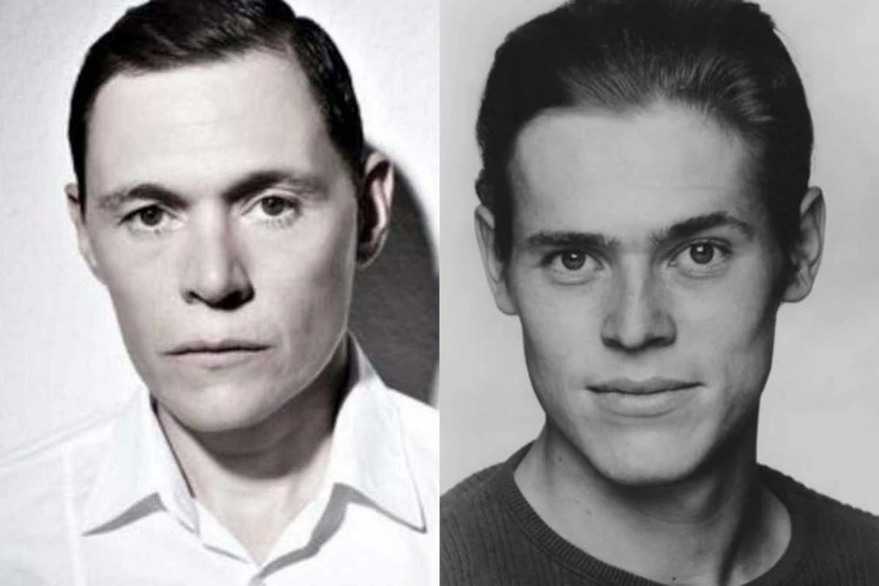 Бёрн Горман и Уиллем Дефо похожи Бёрн Горман и Уиллем Дефо похожи