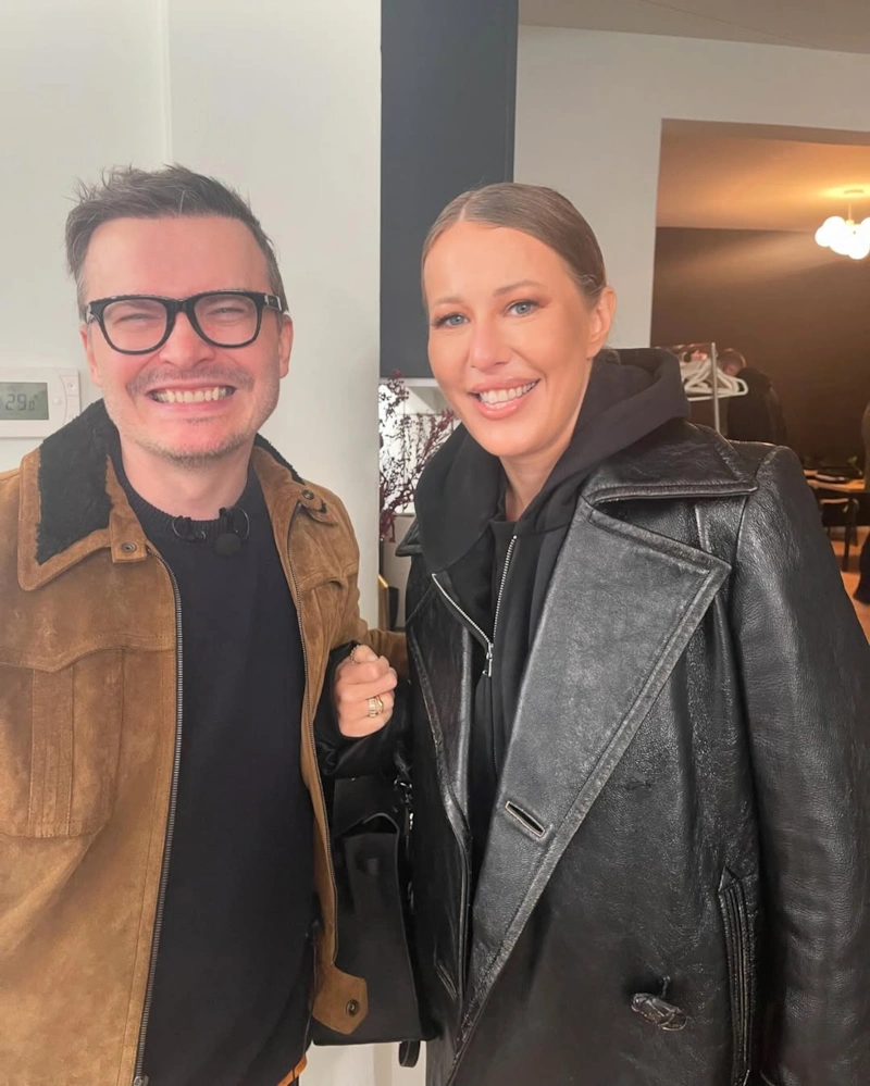 Антон Суворкин* и Ксения Собчaк