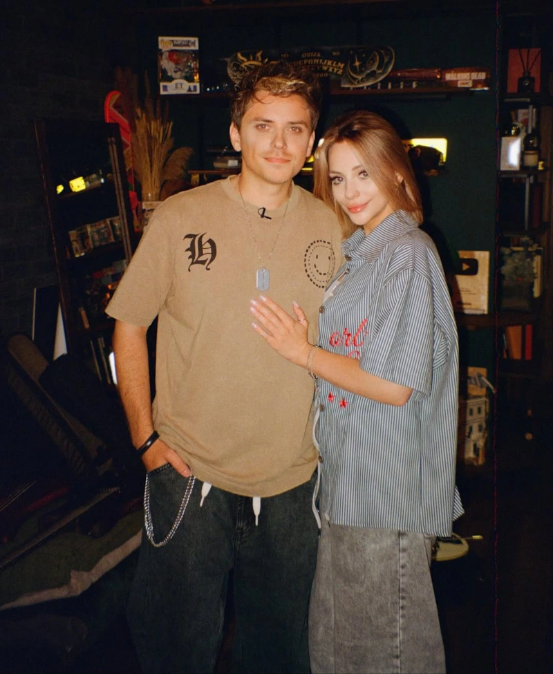 Топа с женой Мариной Аристарховой