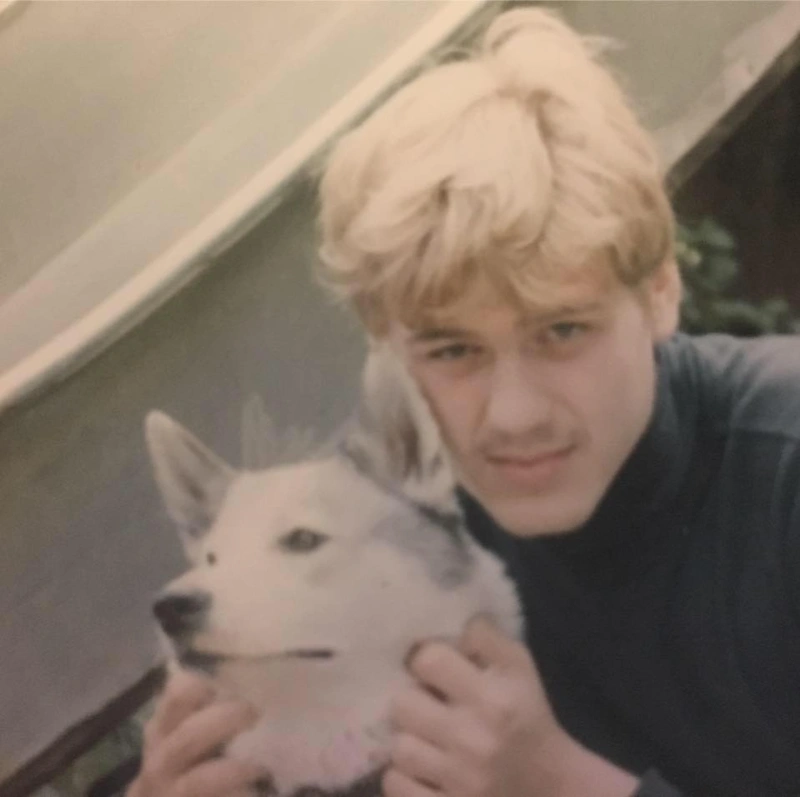 Алексей Аптовцев в молодости