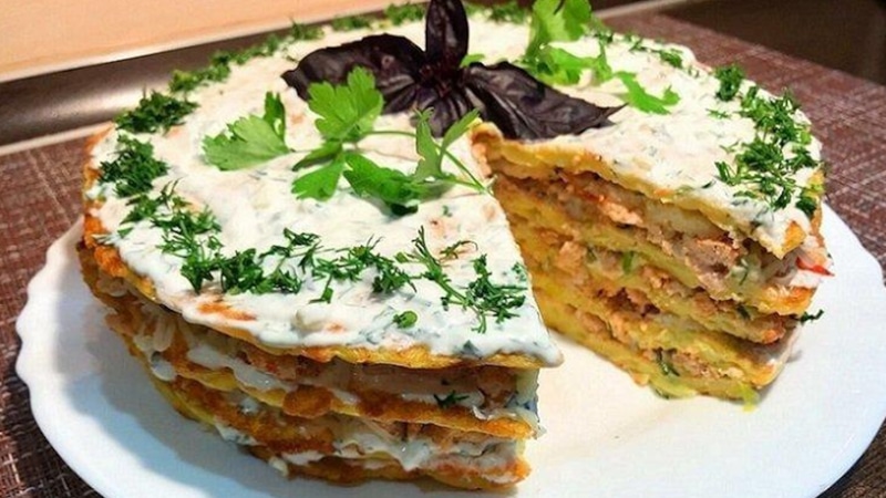 Кабачковый торт: нежный и ароматный