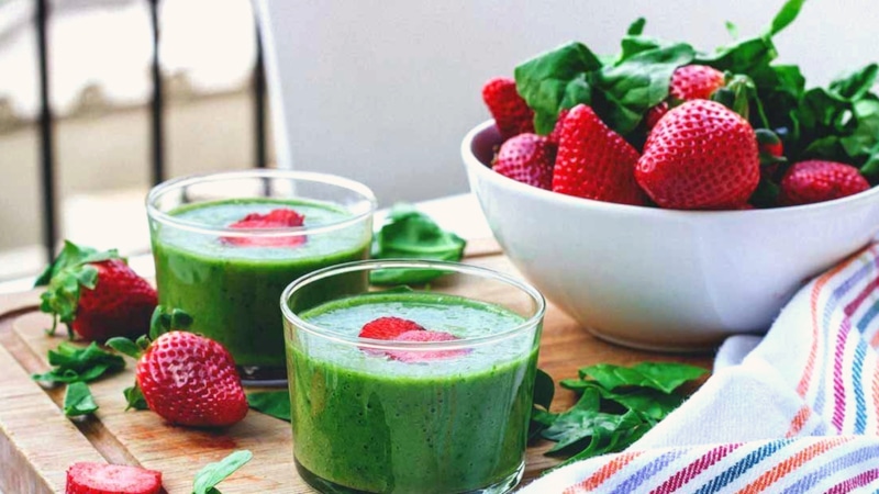 Зеленый смузи: энергия и бодрость