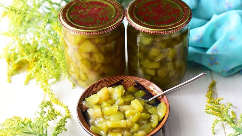 Варенье из кабачков и бананов: фруктово-овощной десерт