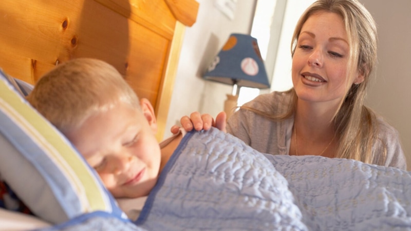 Детский сон и подъем: адаптация к школе