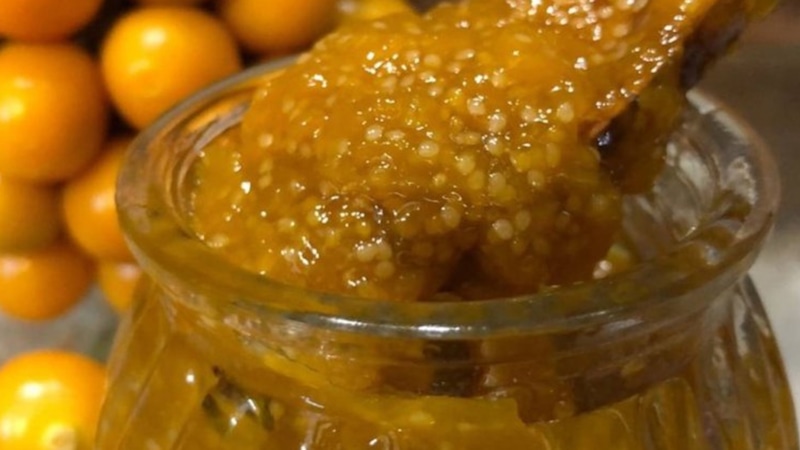 Варенье из кабачков и физалиса: янтарный десерт