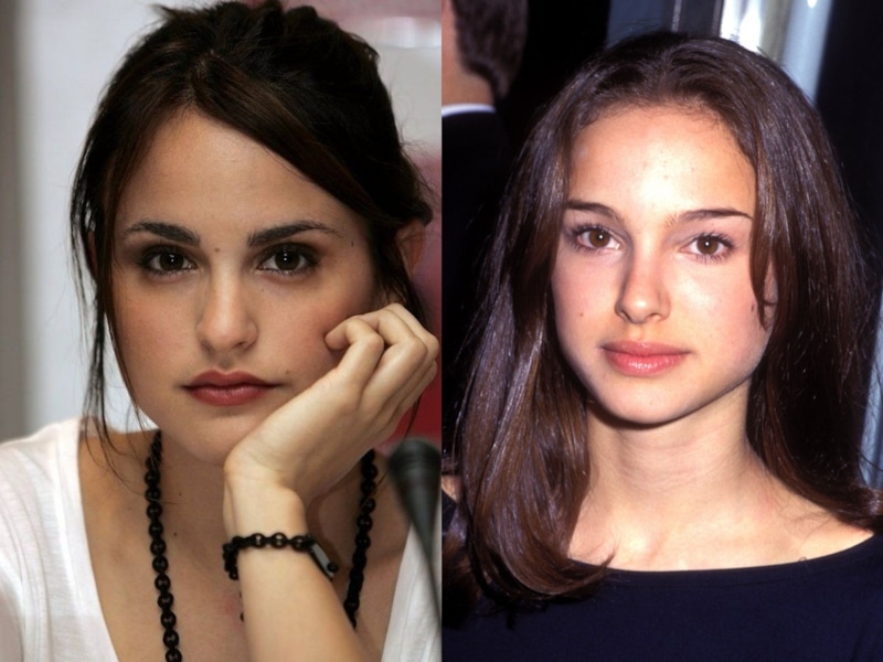 Вероника Эчеги и Нaтaли Портмaн похожи