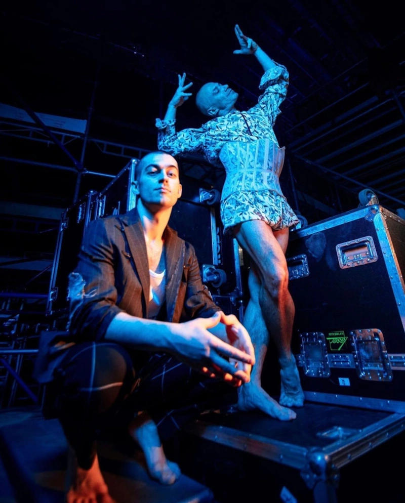 Коля Багдасарян и Артур Астман в шоу «Танцы» на ТНТ