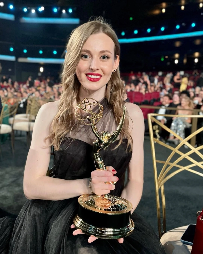 Лена Гликсон с премией «Эмми»