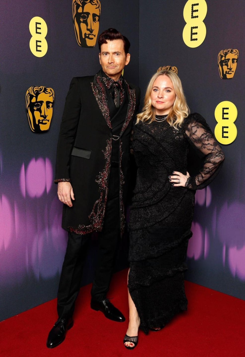 Дэвид Теннант с женой