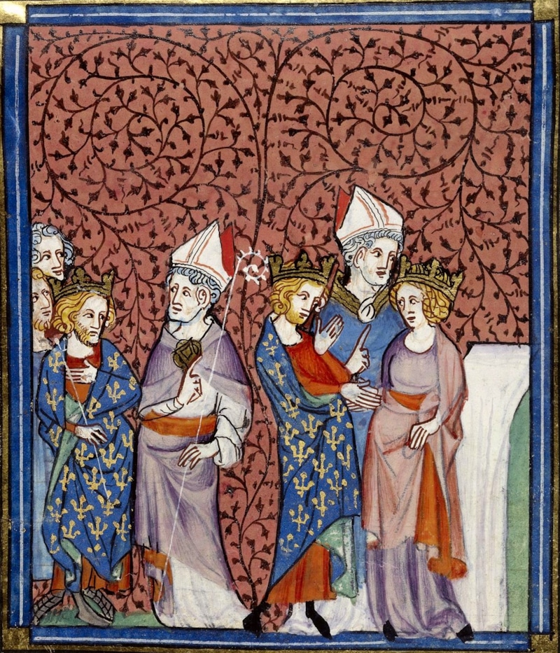 Свадьба Генриха I и Анны Ярославны