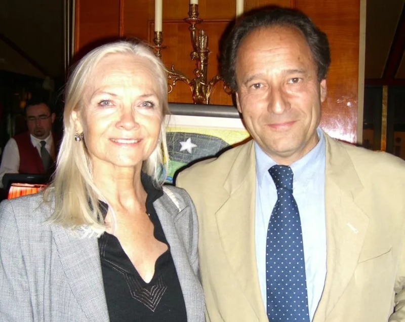 Галина Миловская с мужем