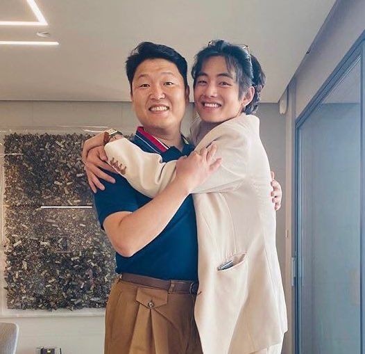 Psy и Ким Тэхён