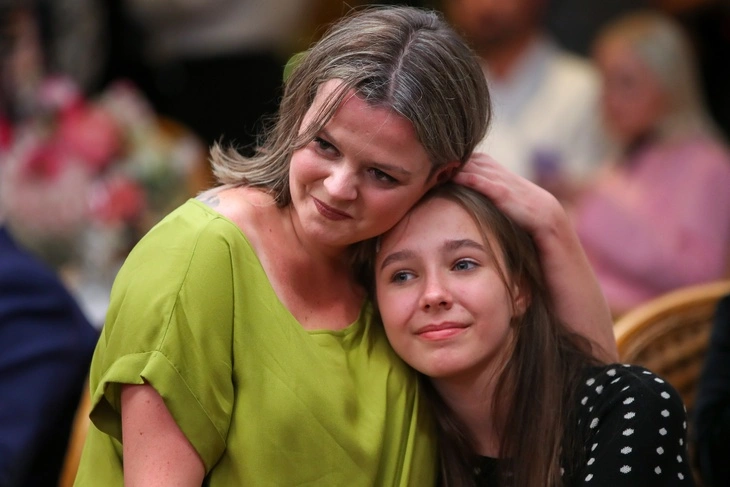 Ангелина Миончинская и Вера Алдонина