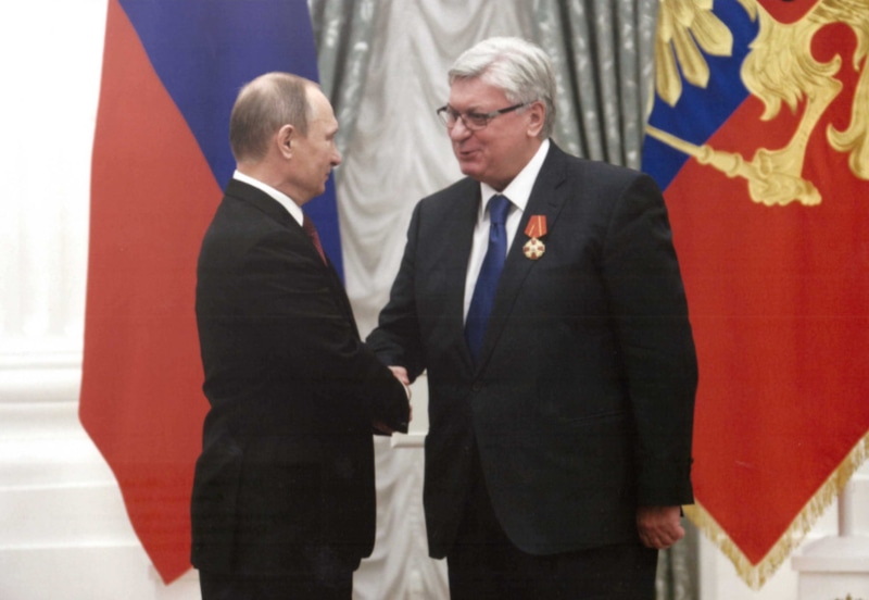 Влaдимир Путин и Aнaтолий Торкунов