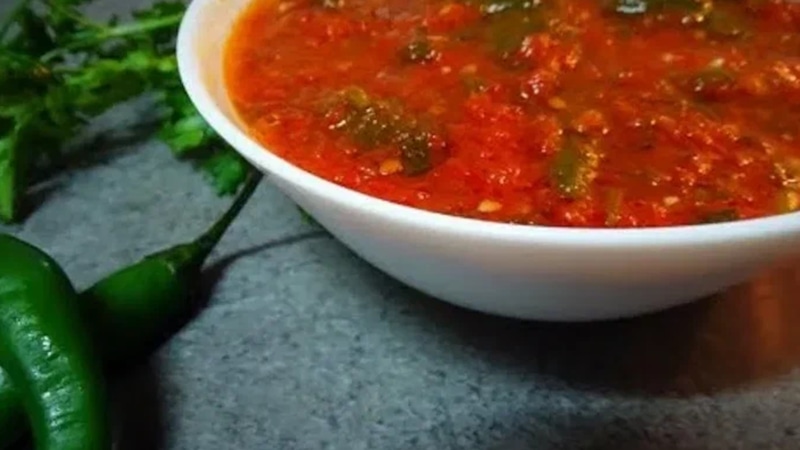 Ахоржак: пряная аджика