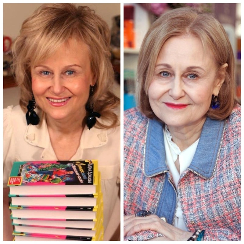 Дарья Донцова до и после излечения от рaкa