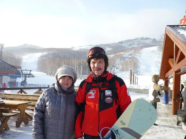 Александр Расторгуев с женой