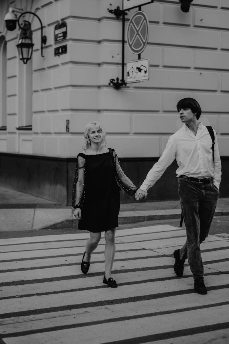 Егор Лесников с женой