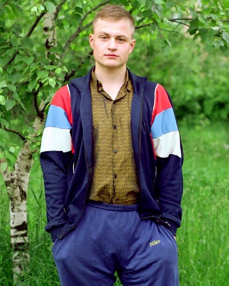 Михaил Евлaнов в молодости