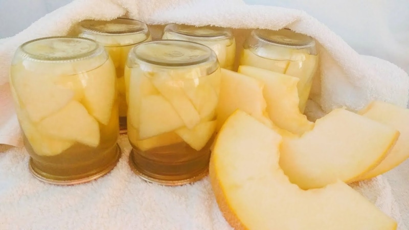 Маринованная дыня: лето в банке