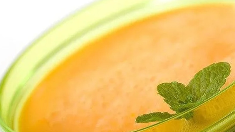 Летний холодный суп: готовим из дыни