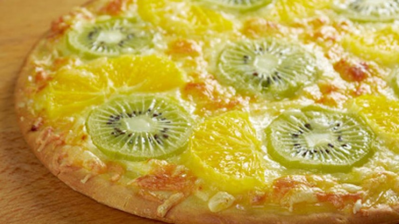 Фруктовая пицца: готовим с апельсином и киви