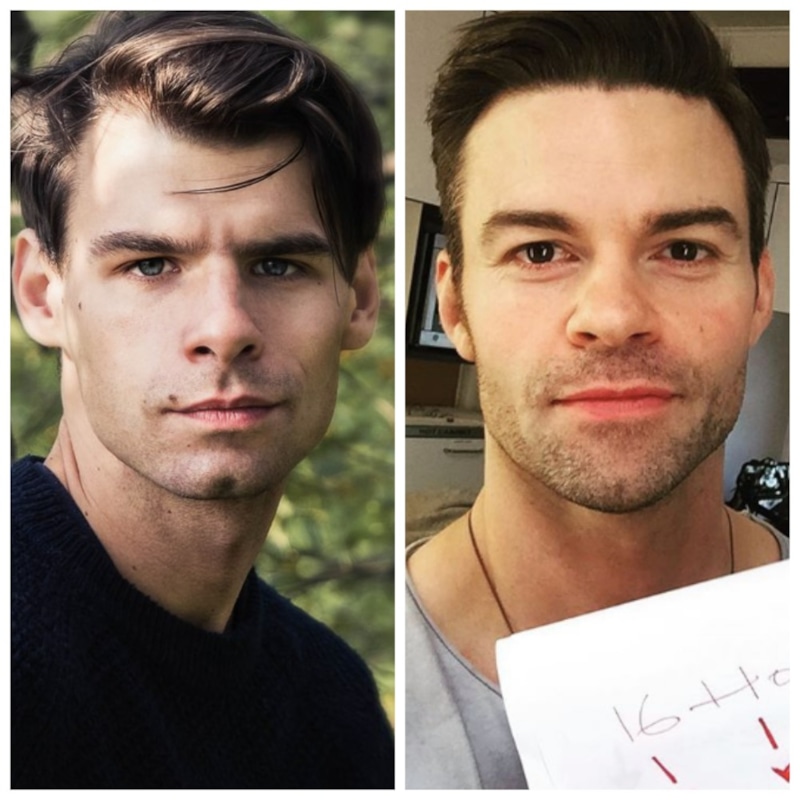 Егор Лесников и Дэниел Гиллис (похож)