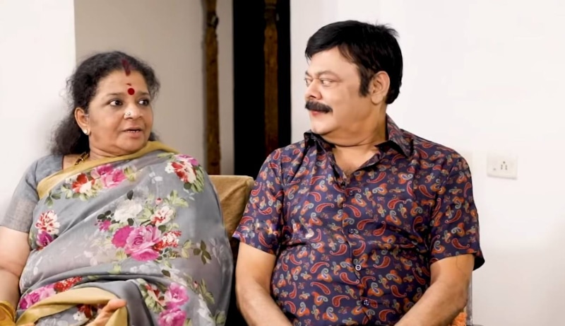 Мадан Боб с женой