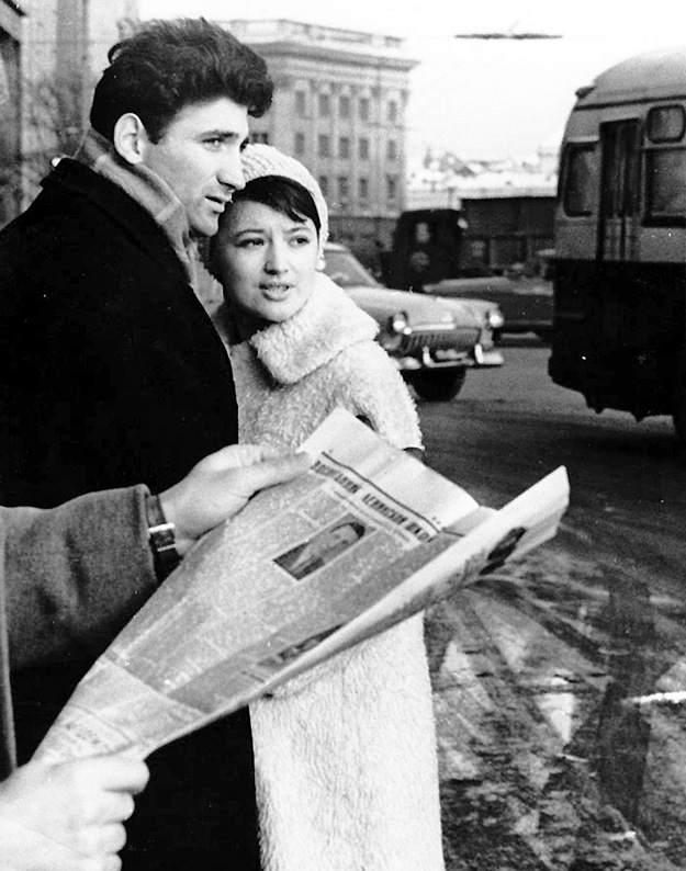 Эльдар Шенгелая с первой женой Ариадной