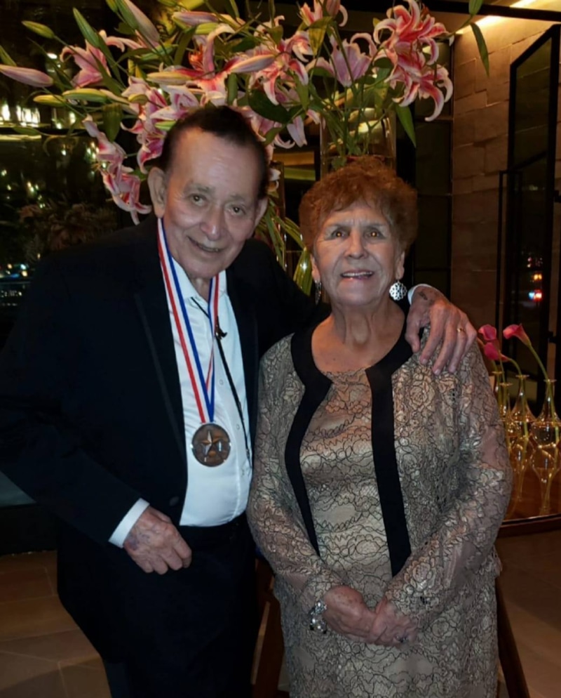 Флако Хименес и его жена Адела Флако Хименес и его жена Адела