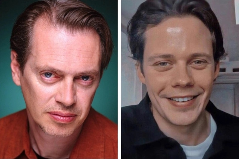 Стив Бушеми и Билл Скарсгард (похожи)