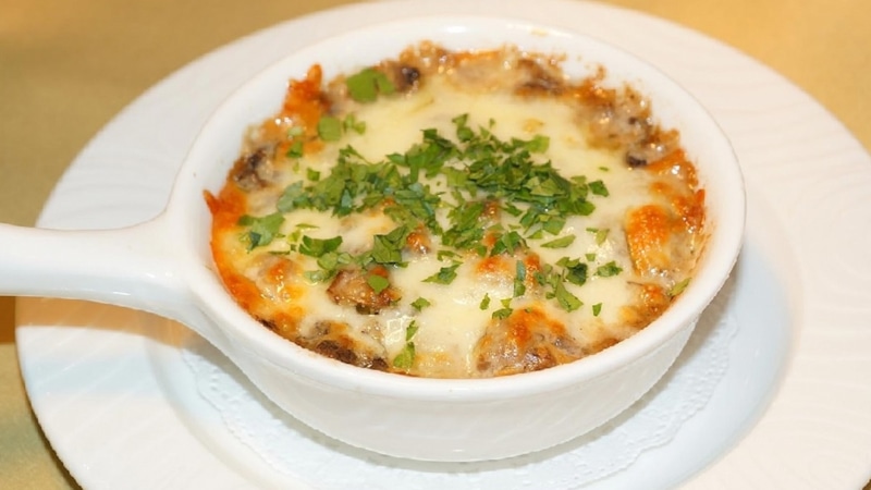 Жюльен с семгой: рыбная альтернатива