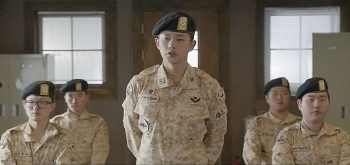 Ким Мин Сок в дораме «Потомки Солнца»