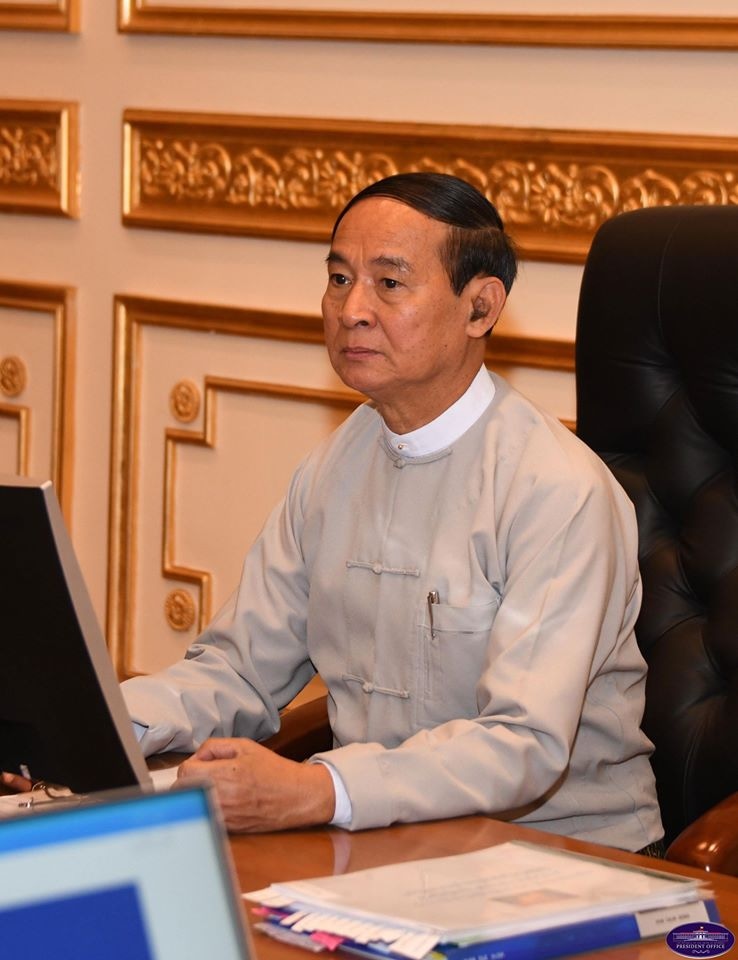 Временный президент Мьянмы Мьин Шве Временный президент Мьянмы Мьин Шве