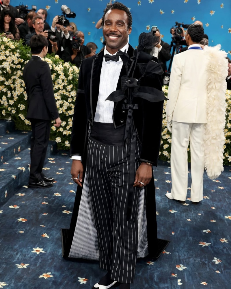 Трэмелл Тиллман на балу Института костюма Met Gala