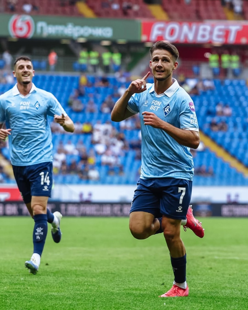 Вадим Раков в составе самарского ФК «Крылья Советов»