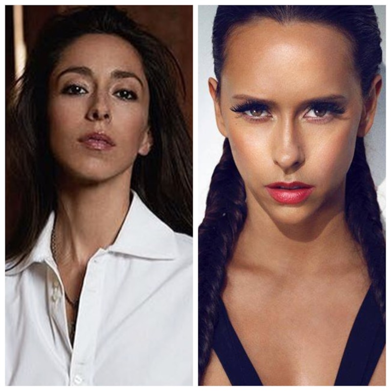 Уна Чаплин и Дженнифер Лав Хьюитт (похожи)