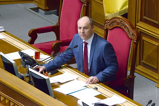 Андрей Парубий в Верховной раде