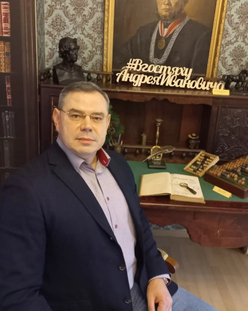 Главный редактор газеты «Тюменская губерния» Сергей Суразаков