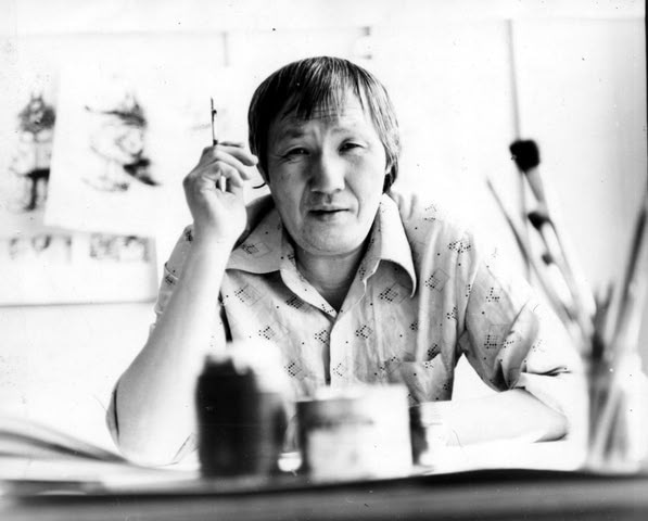 Художник-мультипликатор Радна Сахалтуев