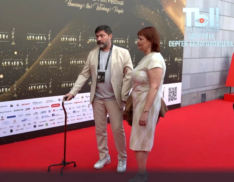 Сергей Белоголовцев с новой избранницей Еленой