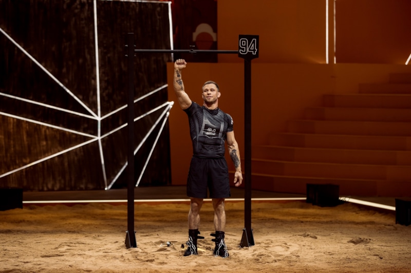 Артем Ржата в шоу «Богатырские игры» Артем Ржата в шоу «Богатырские игры»