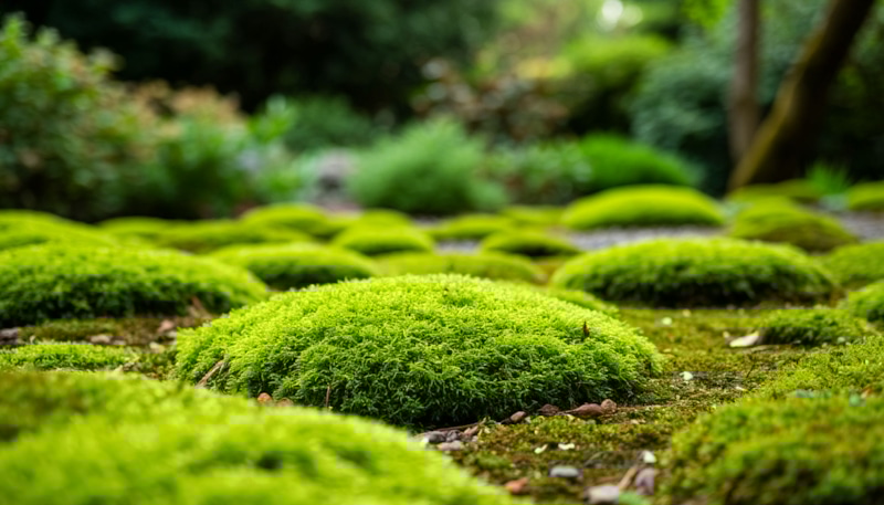 Мох на садовом участке: причины и методы борьбы