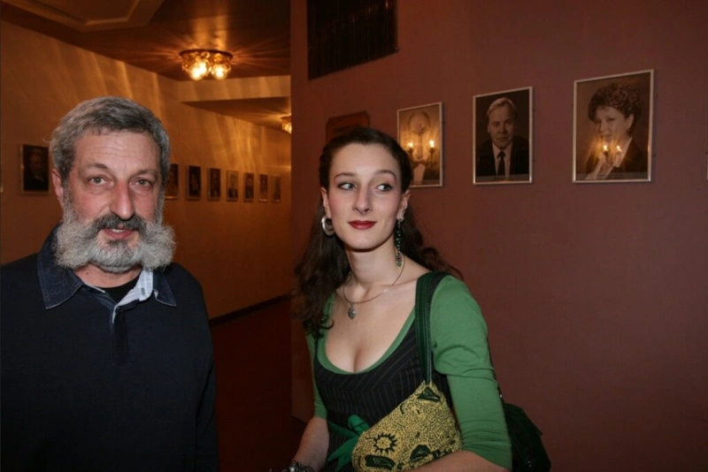 Мариэтта Цигаль-Полищук с отцом