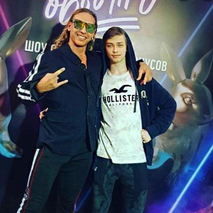 Сергей Глушко с сыном Сергей Глушко с сыном