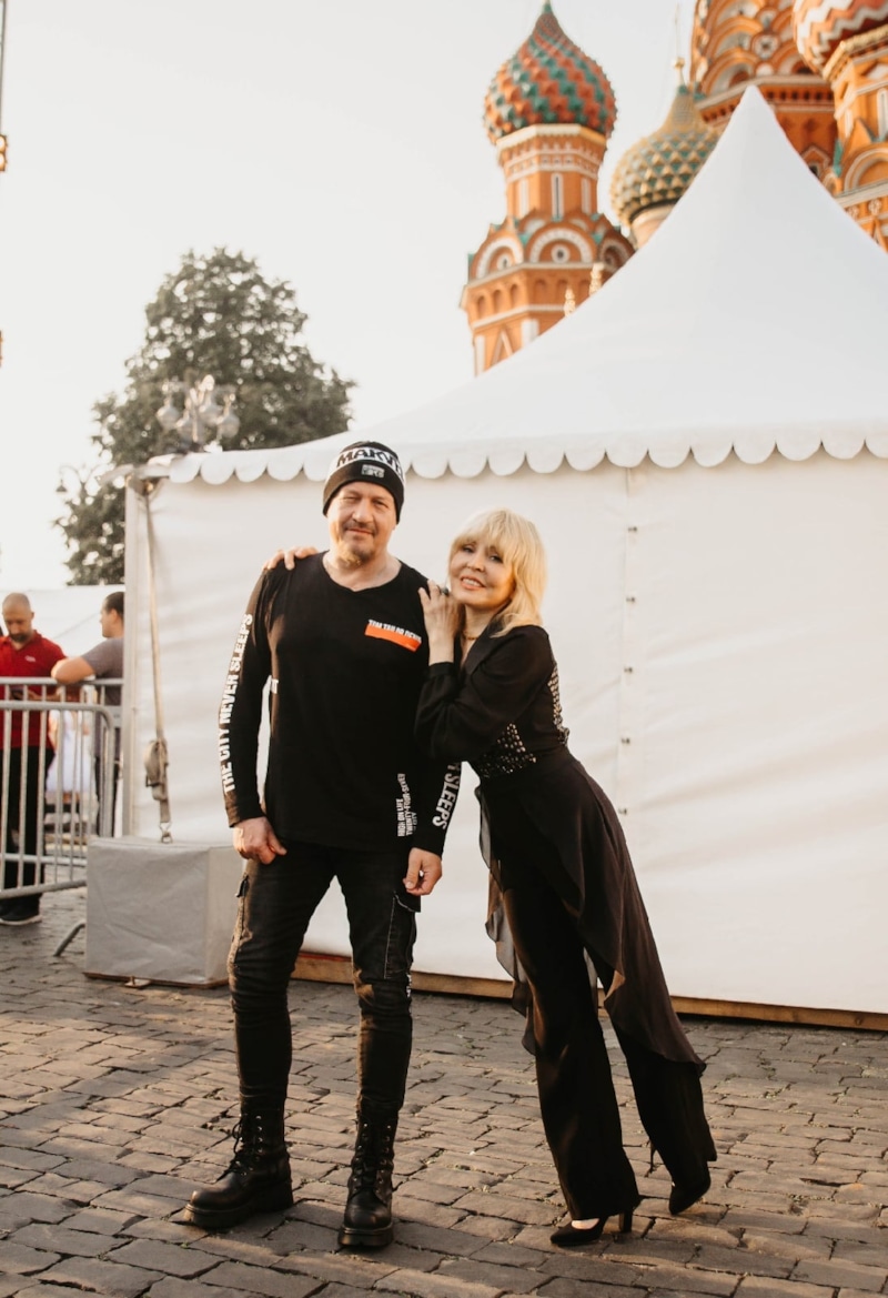 Ольга Кормухина с мужем